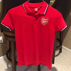 Arsenal soccer polo. Youth large